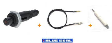 Blueseal Fryer Ignition Full Unit (Electrode/Ignitor/Lead) 020119 227508 18095