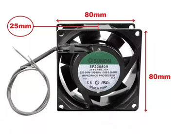 Zanolli Conveyor Oven Cooling Axial Fan Cpu Control Panel 220-240V
