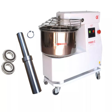 Fima Impastatrice Dough Mixer Bowl Supporting Shaft Set S27 S40 And 2 Bearings