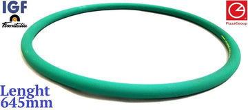 IGF 645mm - Long Green Drive Belt For Pizza Dough Roller Stretcher B30, L30