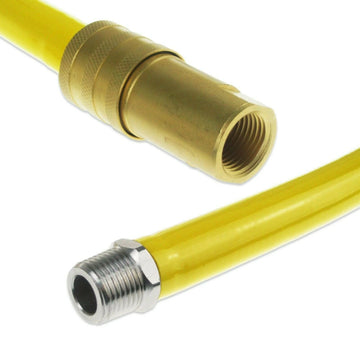 Catering Hose Commercial Yellow Gas Catering Pipe Hose 1/2" 1000Mm