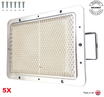 Doner Kebab Machine Gas Burner With Mesh X5 Suitable All Archway Models Ng/ Lpg