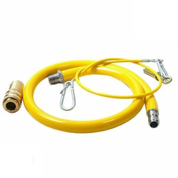 Catering Hose Commercial Yellow Gas Catering Pipe Hose 1/2" 1000Mm