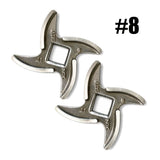 2x Salvador Size 8 Meat Mincer Blade (No. 8) | Stainless Steel | Made in Italy