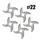 5x Salvador Size 22 Meat Mincer Blade (No. 22) | Stainless Steel | Made in Italy