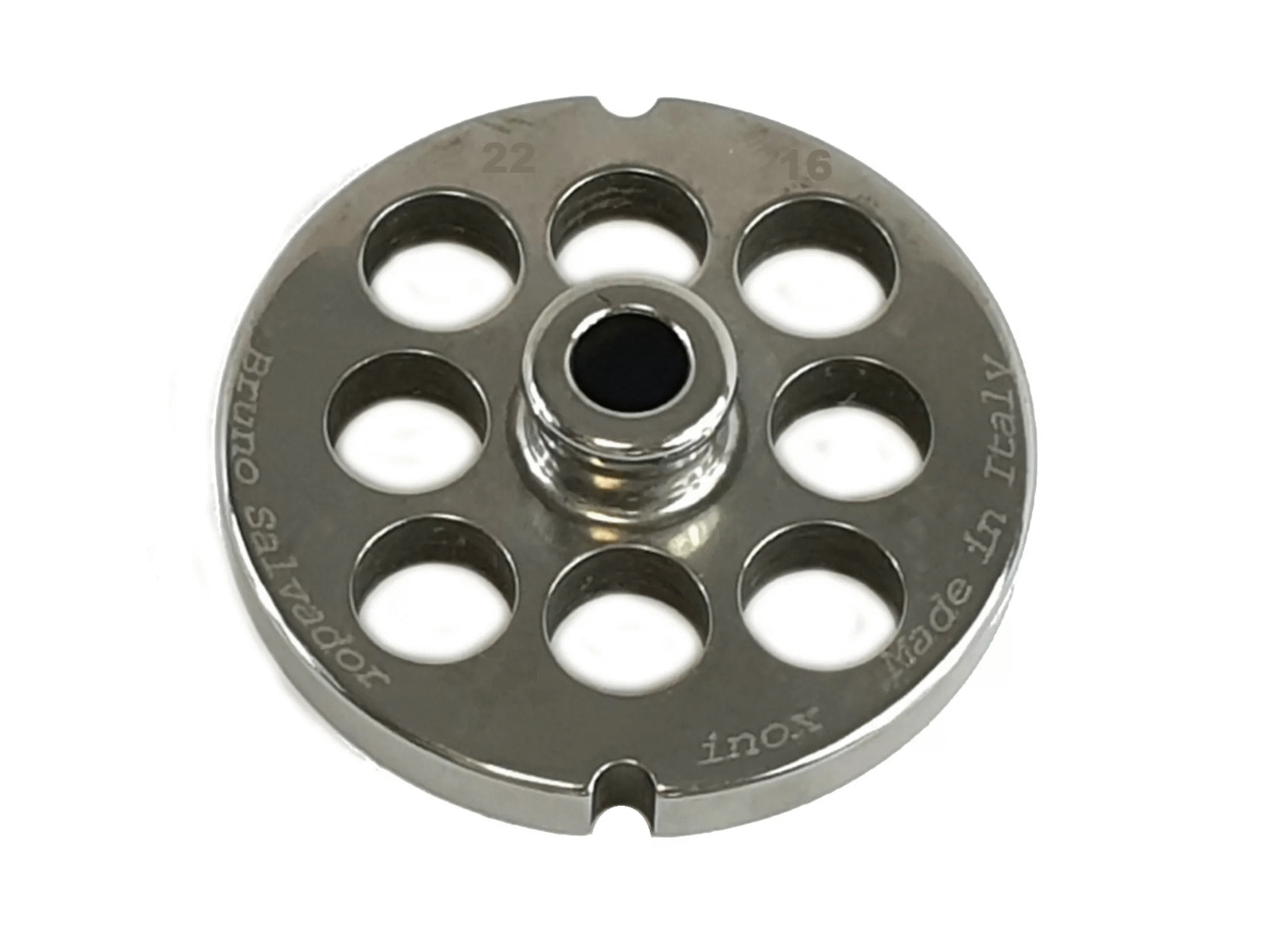 Salvador Mincer Plate Size 22 - (16mm)