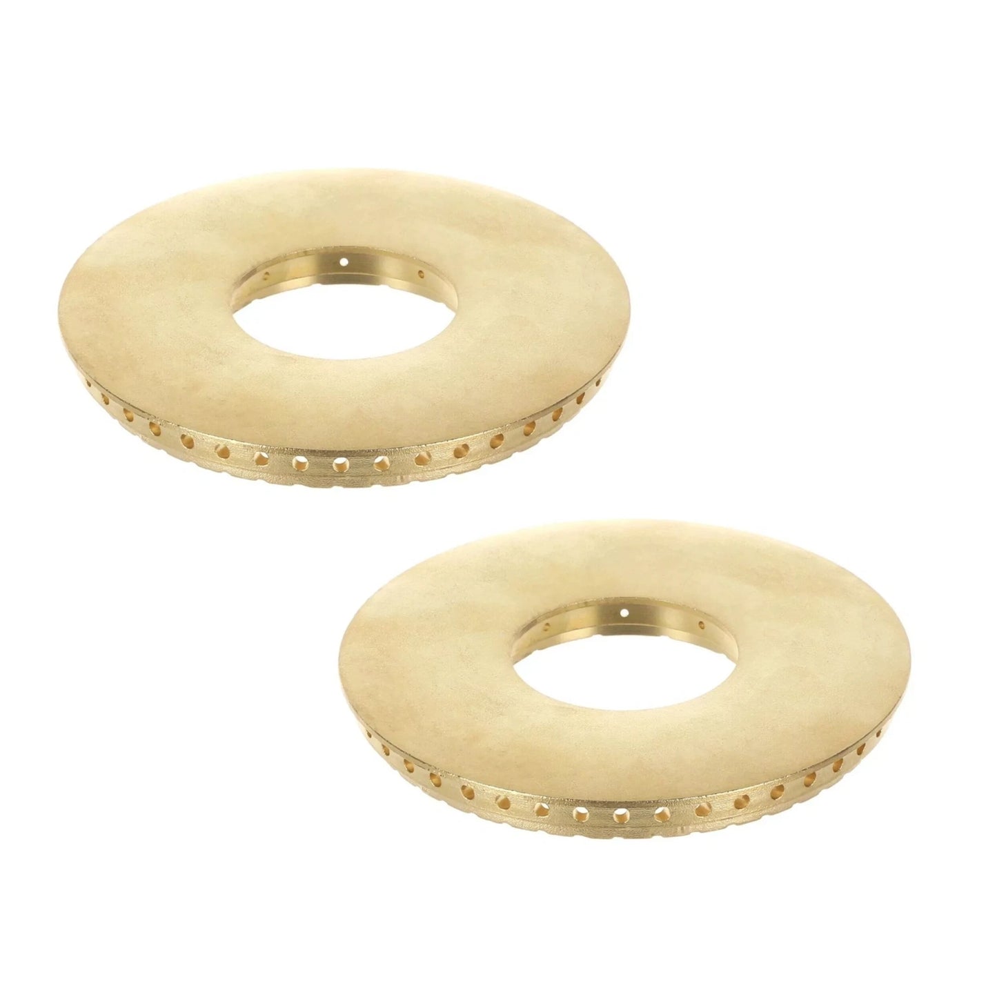 2x BLUE SEAL 6 BURNER GAS OVEN RANGE TOP / UPPER BRASS BURNER RING / FLAME SPREADER