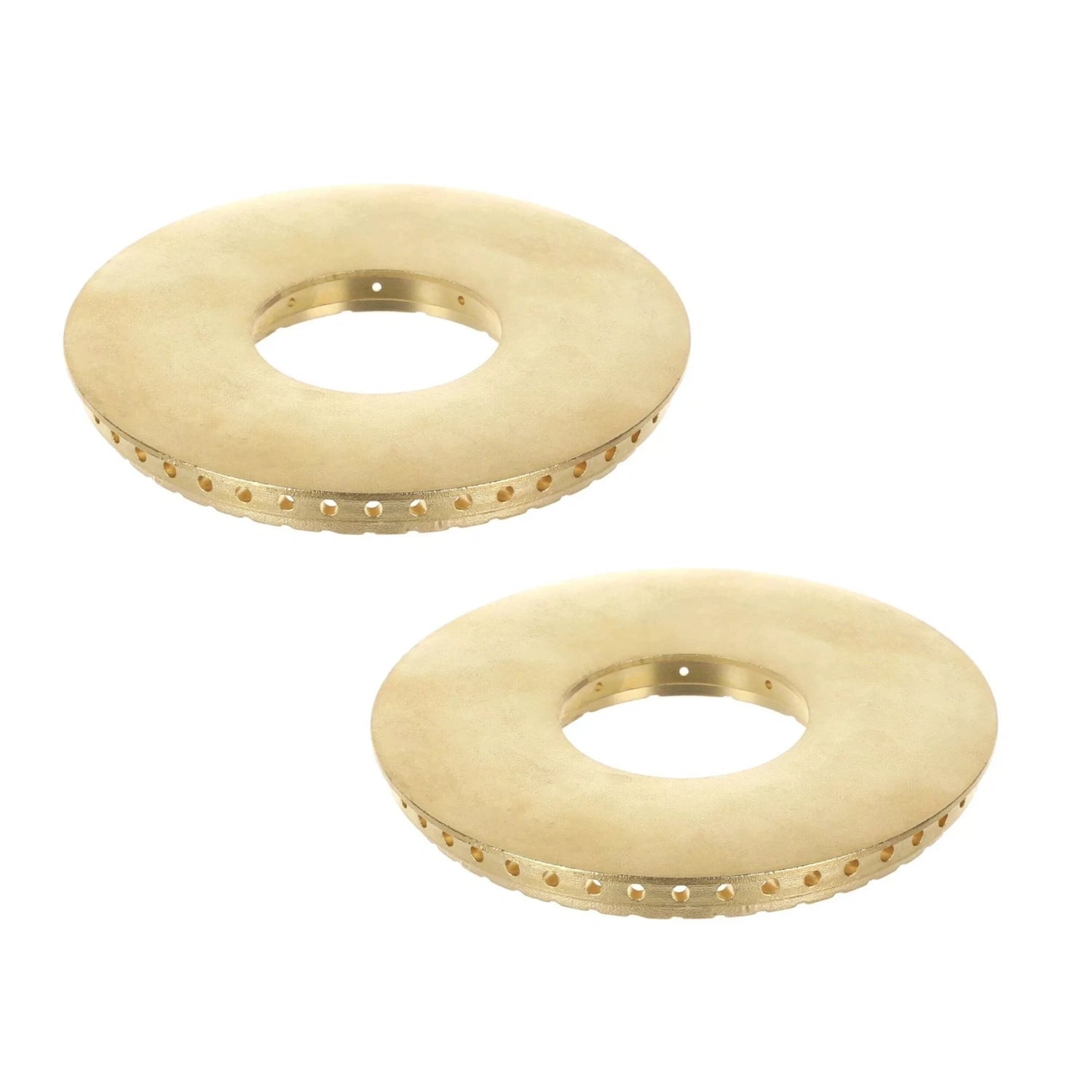 2x BLUE SEAL 6 BURNER GAS OVEN RANGE TOP / UPPER BRASS BURNER RING / FLAME SPREADER