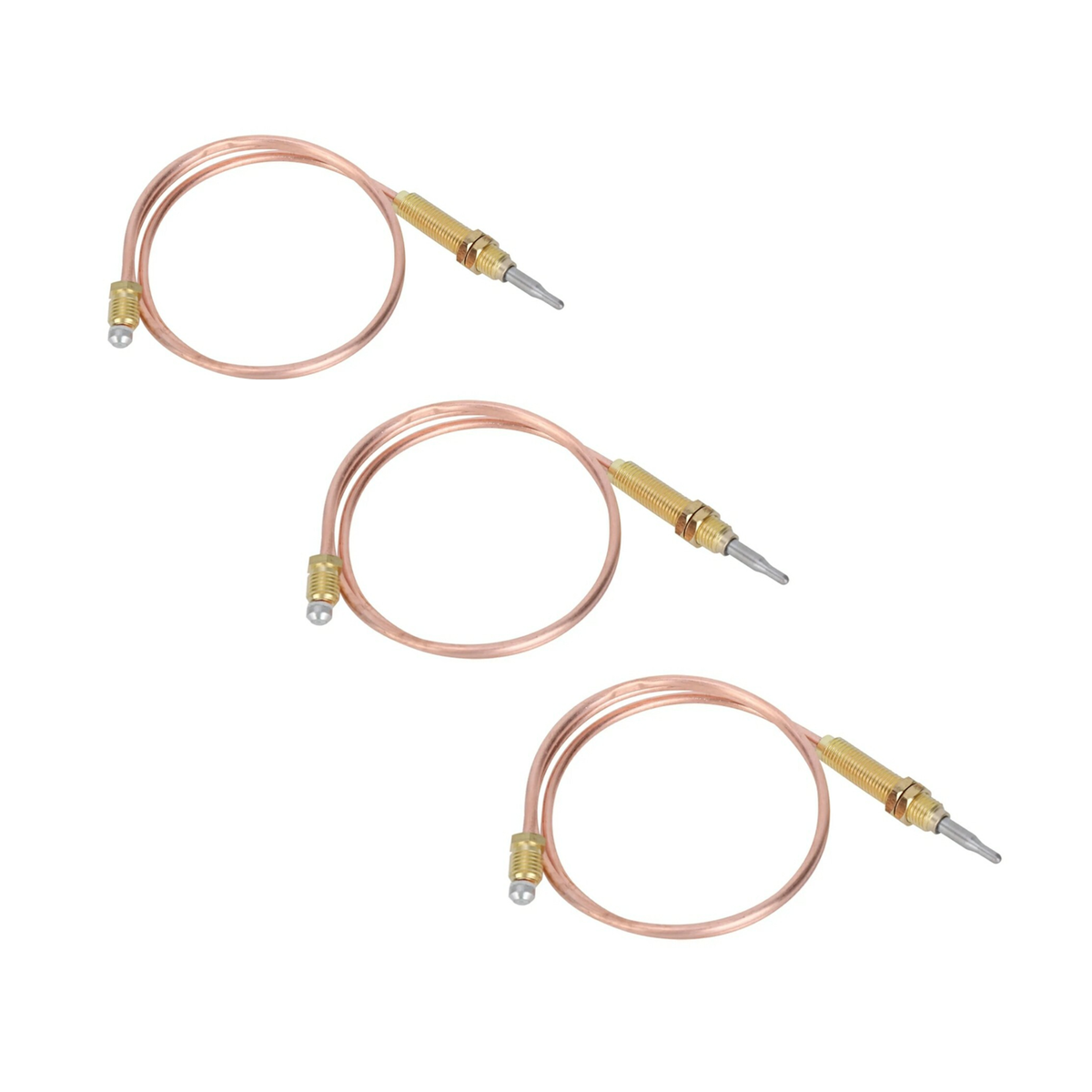 Ace Universal Thermocouple [3 Pack] M8X1 Thread 300Mm Long Various Gas Burner Appliances