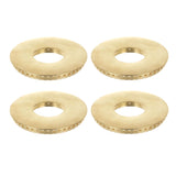 4x BLUE SEAL 6 BURNER GAS OVEN RANGE TOP / UPPER BRASS BURNER RING / FLAME SPREADER