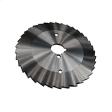 HEAVY DUTY 80MM CHICKEN KEBAB SLICERS FOR MOTOCUT MACHINES JAGGED EDGES