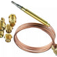 Universal Thermocouple 900mm Long With M6 Threaded End