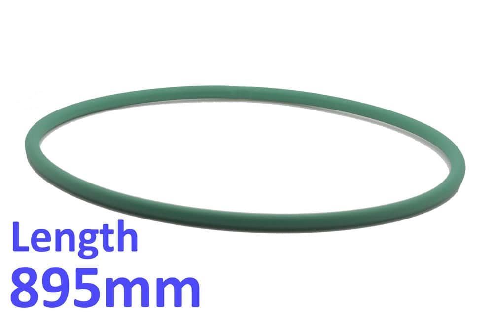 Gam 895mm - Long Green Drive Belt For Pizza Dough Roller Stretcher R40, R30