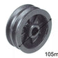 Fimar Pizza Dough Roller Stretcher Pulley For Motor Sl2433 105mm