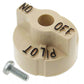 Pitco Gas Fryer Control Valve Knob Genuine Parts P6071267 For 35C 45C