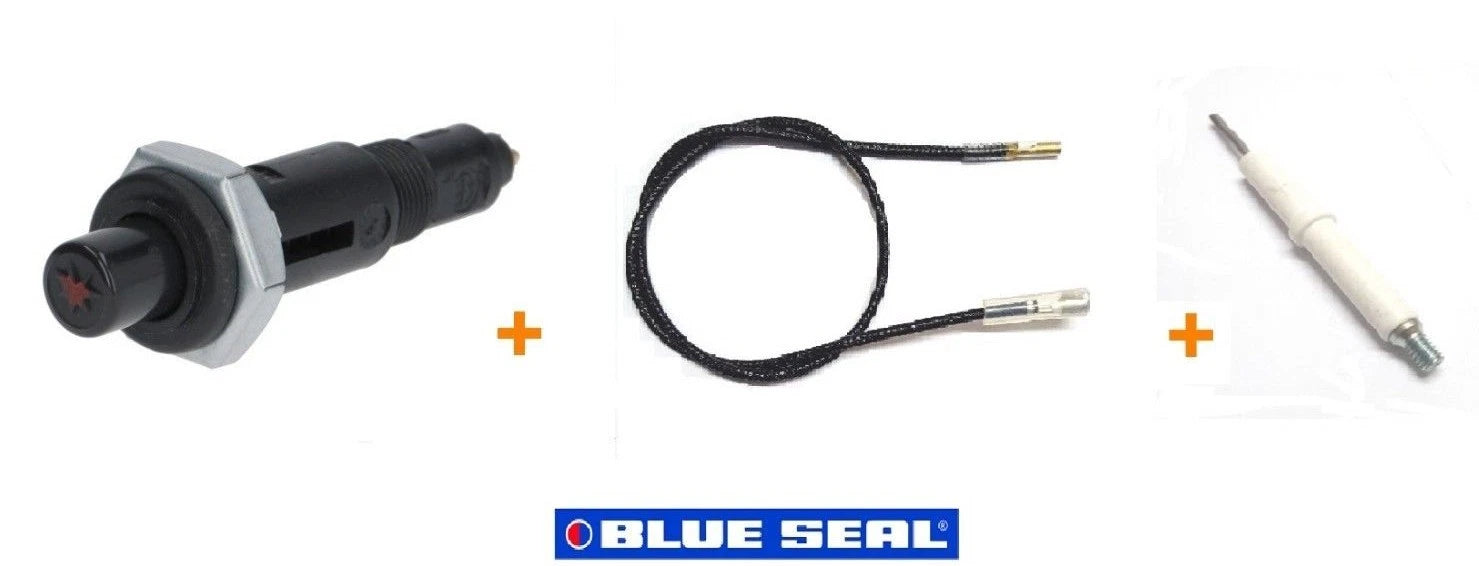 Blueseal Fryer Ignition Full Unit (Electrode/Ignitor/Lead) 020119 227508 18095