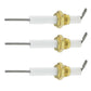 Archway Ceramic Spark Electrodes Pack Of 3 Gas Ignitors Pilot Charcoal Grill