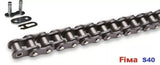 Lower Bottom Roller Chain 133cm For Fima S40 Pizza Dough Mixer 40L With Linkage