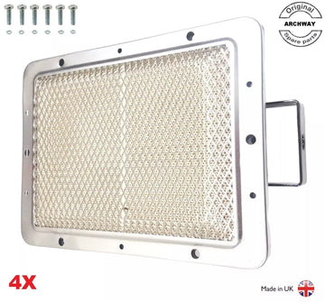 Kebab Machine Gas Burner With Mesh X4 Suitable For All Models Ng/Lpg