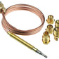 Universal Thermocouple 900mm Long With M6 Threaded End