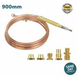 Universal Thermocouple 900mm Long With M6 Threaded End