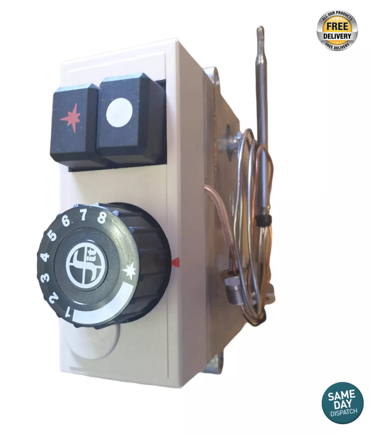 Thor AF274 Thermostatic Gas Valve Temperature Control 120-200°C Fryer Minisit