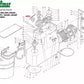 Fimar Pizza Dough Mixer Upper Top Roller Chain & Link Part No Sl0078