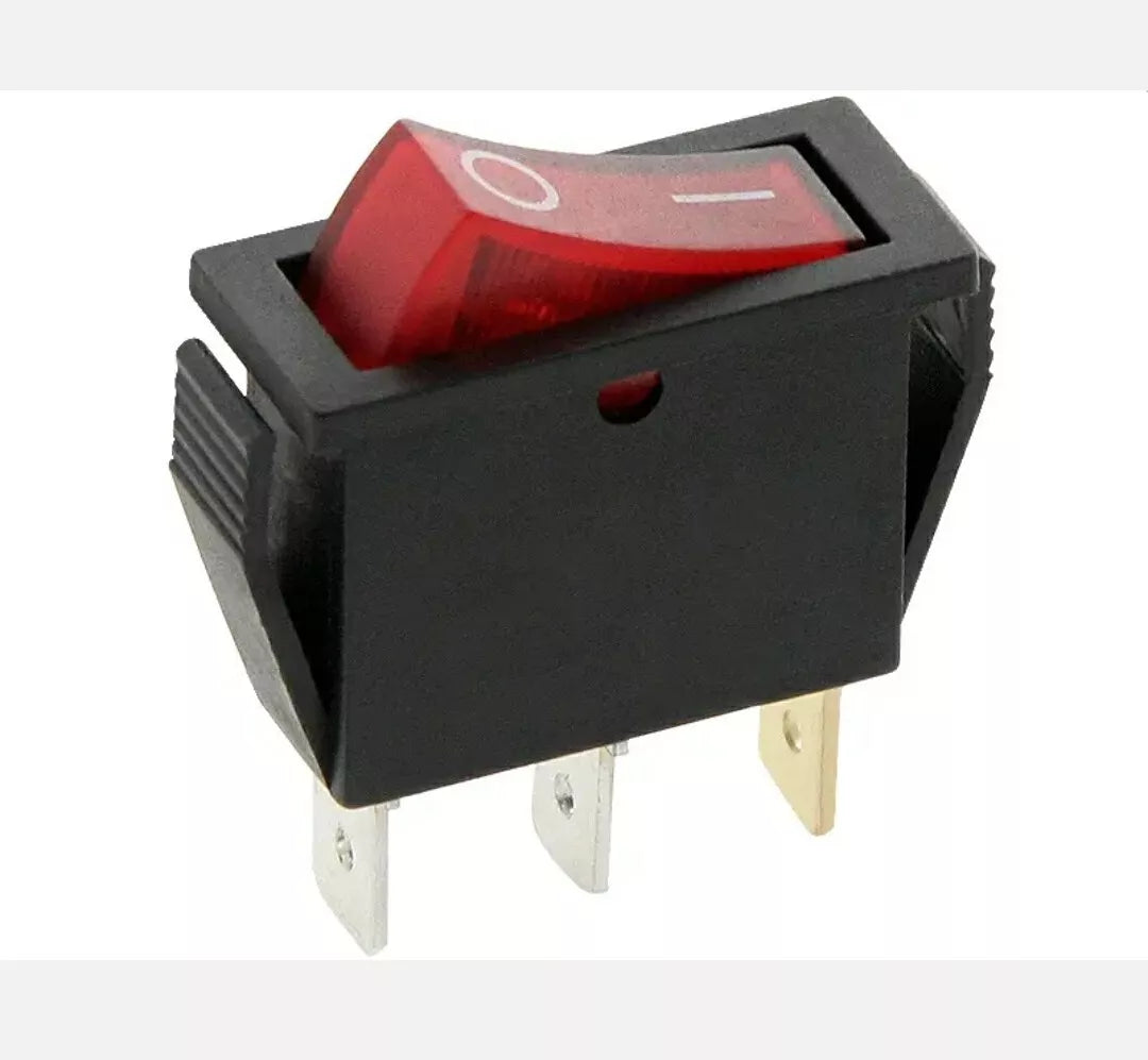 Archway Doner Kebab Machine Main Power On Off Red Neon Switch 3 Connector