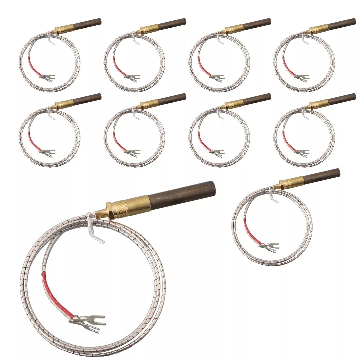 Gas Fryer Thermopile Thermocouple 2-Wire Imperial Elite Frymaster Dean Pitco 10X