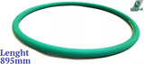 Klemor 895mm - Long Green Drive Belt For Pizza Dough Roller Stretcher B40, L40