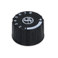 Mini Sit Gas Control Thermostat Valve Round Black Dial Knob For Minisit Unit