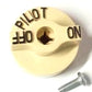 Henny Penny Gas Fryer Valve Control Pilot Knob Hp1626 For Robertshaw 7000 16267