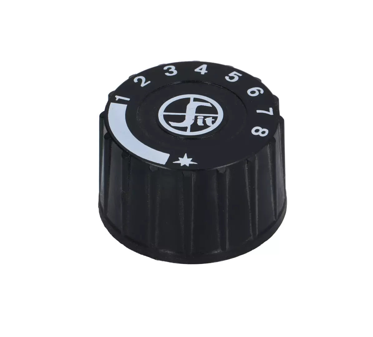 Mini Sit Gas Control Thermostat Valve Round Black Dial Knob For Minisit Unit