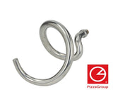 Genuine  Pizza Group Dough Mixer  Spiral Hook 8101610 Stainless Steel