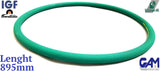 Gam 895mm - Long Green Drive Belt For Pizza Dough Roller Stretcher R40, R30