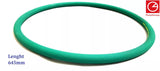 IGF 645mm - Long Green Drive Belt For Pizza Dough Roller Stretcher B30, L30