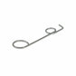 IGF 2300/L40Z27 Metal Scraping Spring Front Or Back Dough Roller Pizza Stretcher