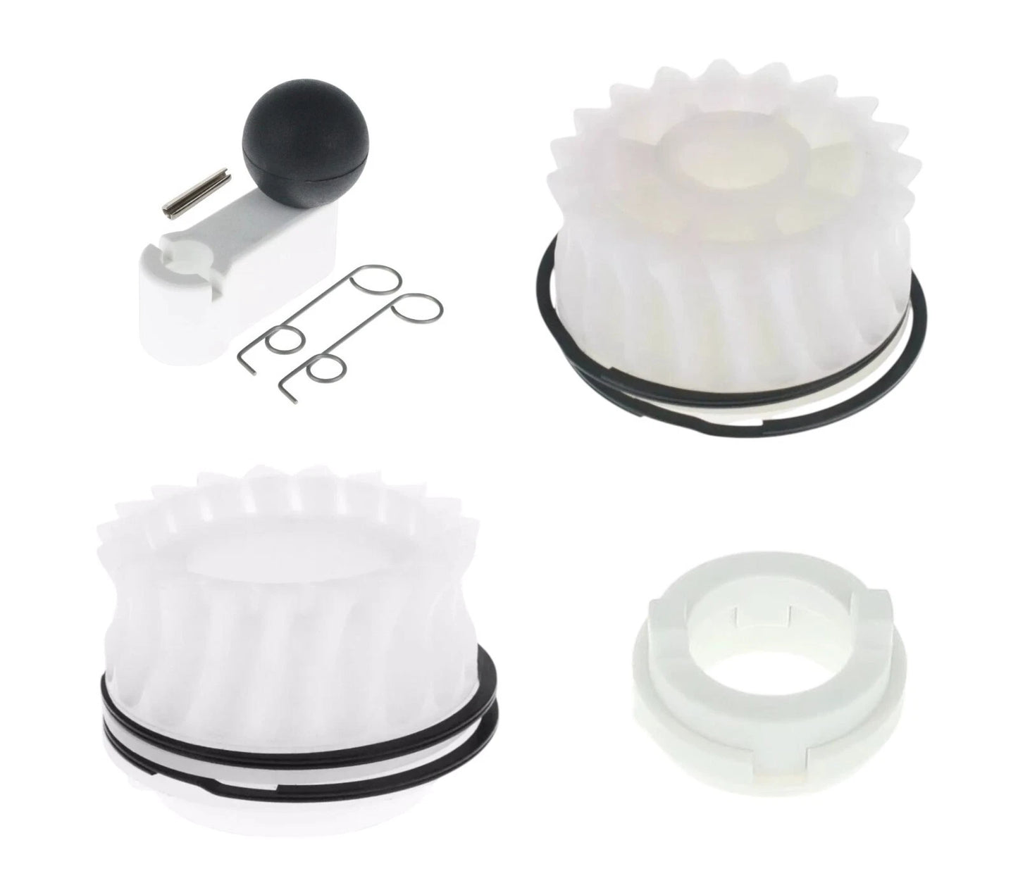 IGF DOUGH ROLLER THICKNESS ADJUSTER COGS COUPLINGS SCRAPER SPRING CLIP FULL SET