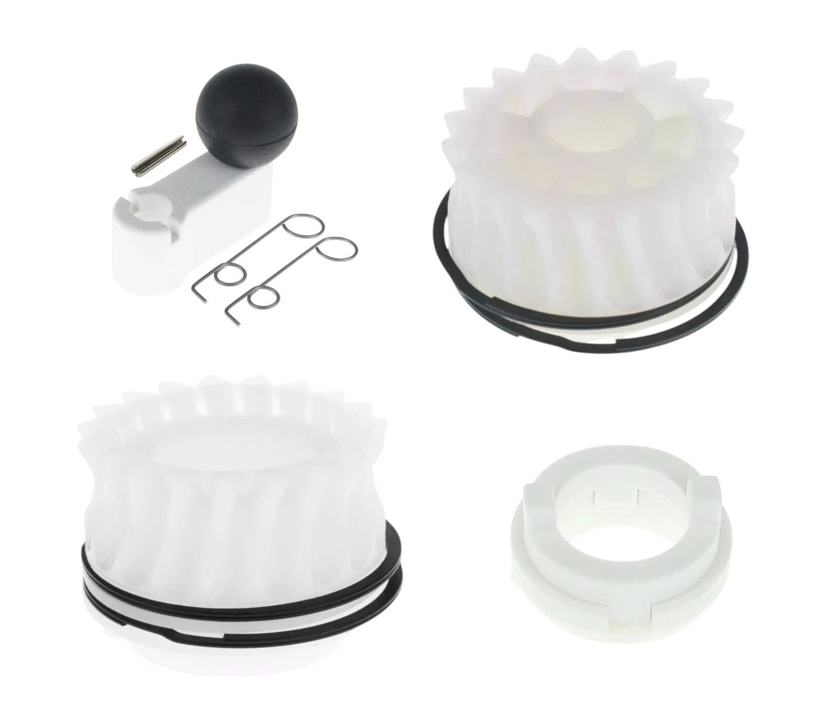 IGF DOUGH ROLLER THICKNESS ADJUSTER COGS COUPLINGS SCRAPER SPRING CLIP FULL SET