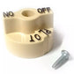 Gas Valve Control Knob 531310130 Falcon  Dial Beige/ Brown Pilot On Off - Spares