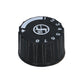 Mini Sit Gas Control Thermostat Valve Round Black Dial Knob For Minisit Unit