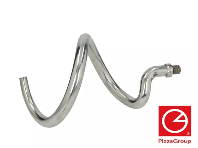 Genuine  Pizza Group Dough Mixer  Spiral Hook 8101610 Stainless Steel