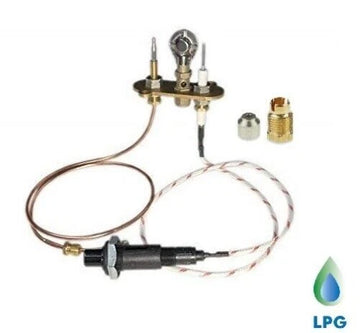 Blue Seal Gas Pilot  Thermocouple Sensor Piezo Electrode Chargrill Evolution Lpg