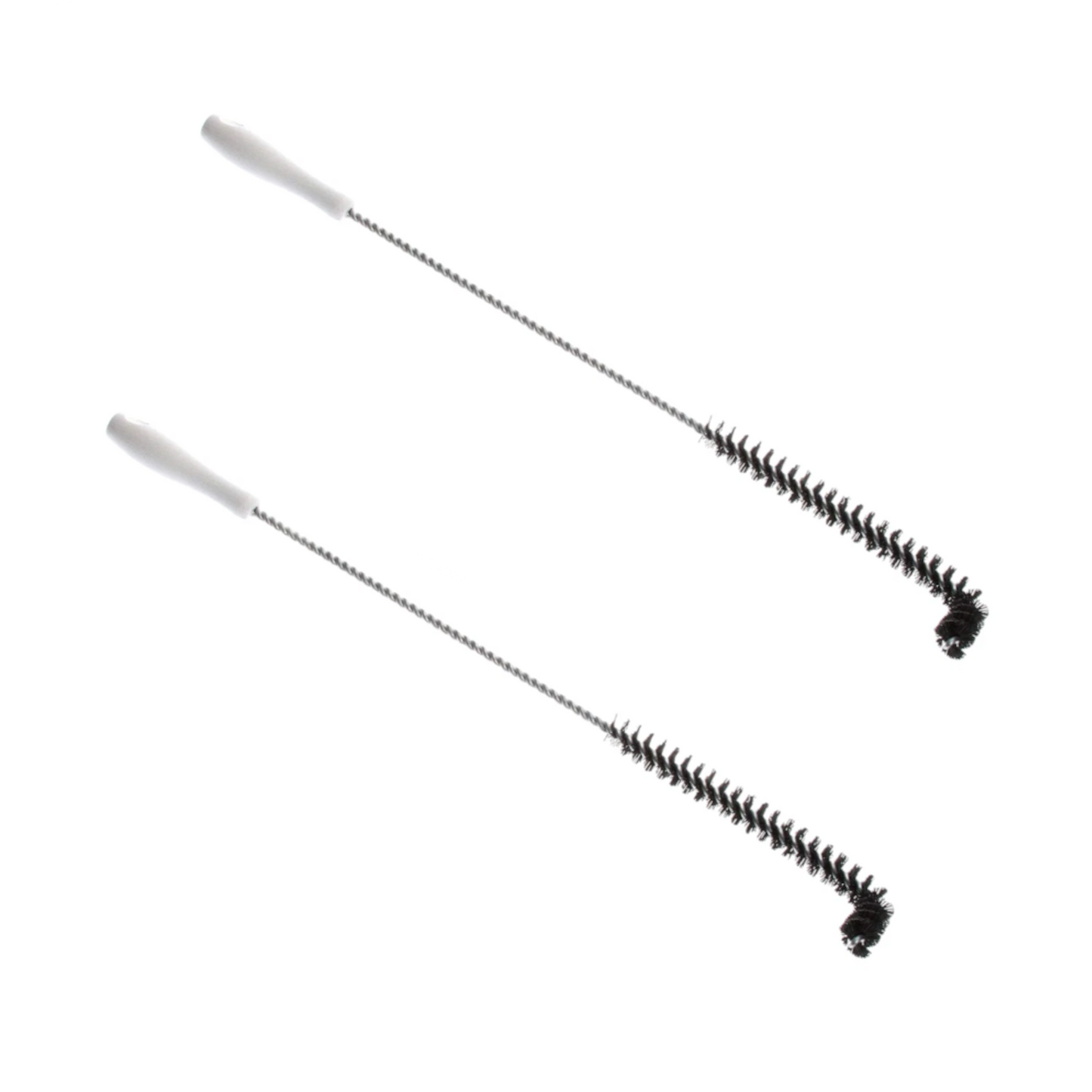 2x HENNY PENNY FRYER "L" SHAPED ANGLED CLEANING BRUSH BLACK BRISTLE TYPE PARTS